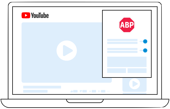 Adblock Plus blocking ads on YouTube